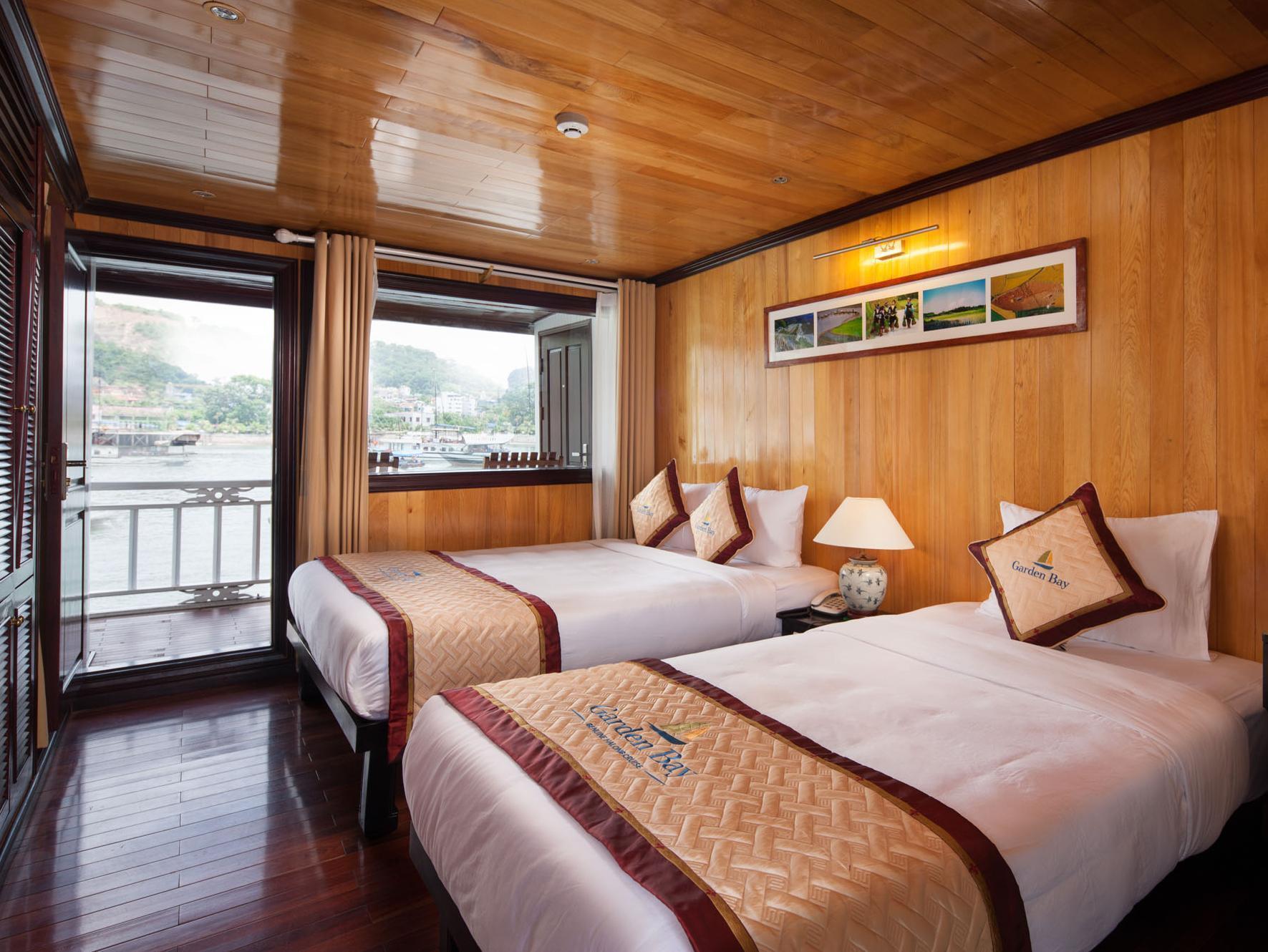 Garden Bay Luxury Cruise Hotel Ha Long Bagian luar foto