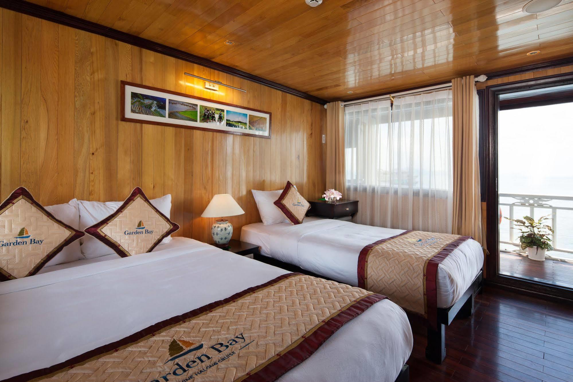 Garden Bay Luxury Cruise Hotel Ha Long Bagian luar foto
