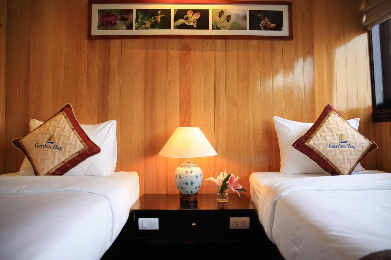 Garden Bay Luxury Cruise Hotel Ha Long Bagian luar foto